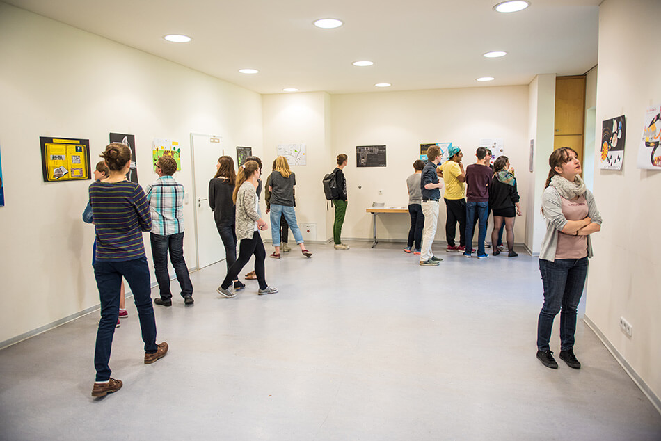 Studienstiftung des deutschen Volkes / Kulturakademie Weimar 2016 / Seminar »Design trifft Wissenschaft« von Daniela Leitner / Teil 6: Ausstellung