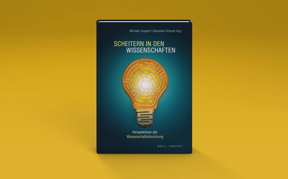 Buchcover Scheitern in den Wissenschaften | Design Daniela Leitner