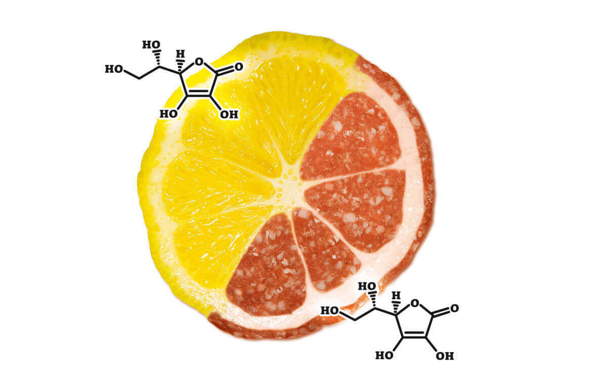 bild der wissenschaft / Vitamin C gegen Erkältungen / Design Daniela Leitner
