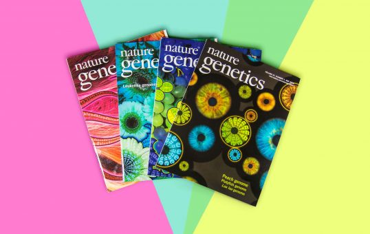 Cover Nature Genetics | Genotypes, Phenotypes | Design Daniela Leitner